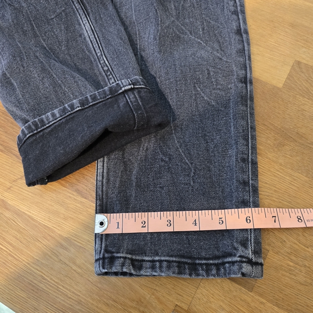 Abercrombie & Fitch 25/0 The Mom High-Rise Black Jean 25/0 - Picture 12 of 12